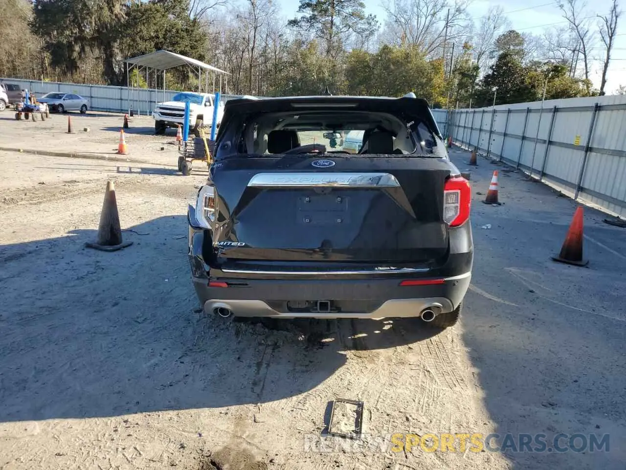 6 fotografías del automóvil dañado 1FMSK7FH7MGC14517 FORD EXPLORER 2021