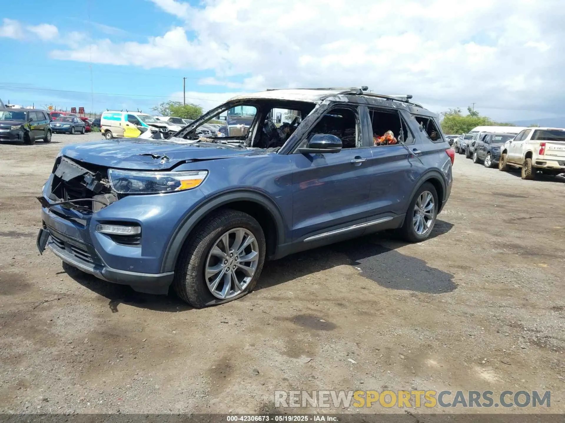 2 fotografías del automóvil dañado 1FMSK7FH7MGC16722 FORD EXPLORER 2021
