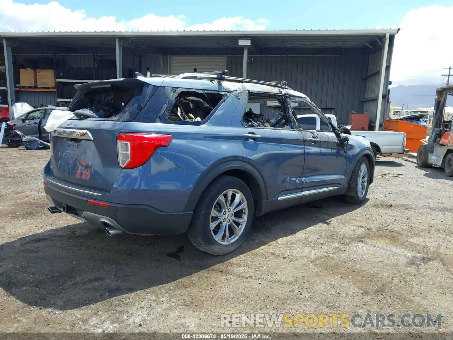 4 fotografías del automóvil dañado 1FMSK7FH7MGC16722 FORD EXPLORER 2021