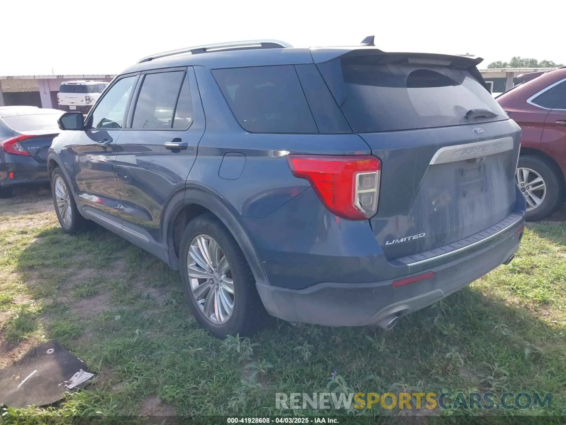 3 fotografías del automóvil dañado 1FMSK7FH7MGC32385 FORD EXPLORER 2021