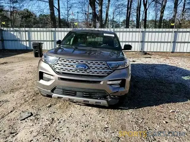 14 fotografías del automóvil dañado 1FMSK7FH9MGB03340 FORD EXPLORER 2021
