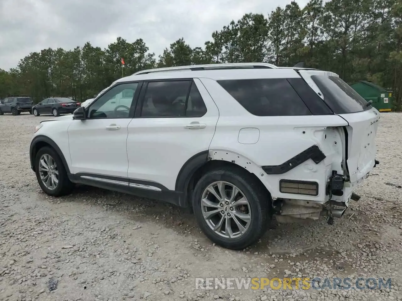 2 fotografías del automóvil dañado 1FMSK7FH9MGB03760 FORD EXPLORER 2021