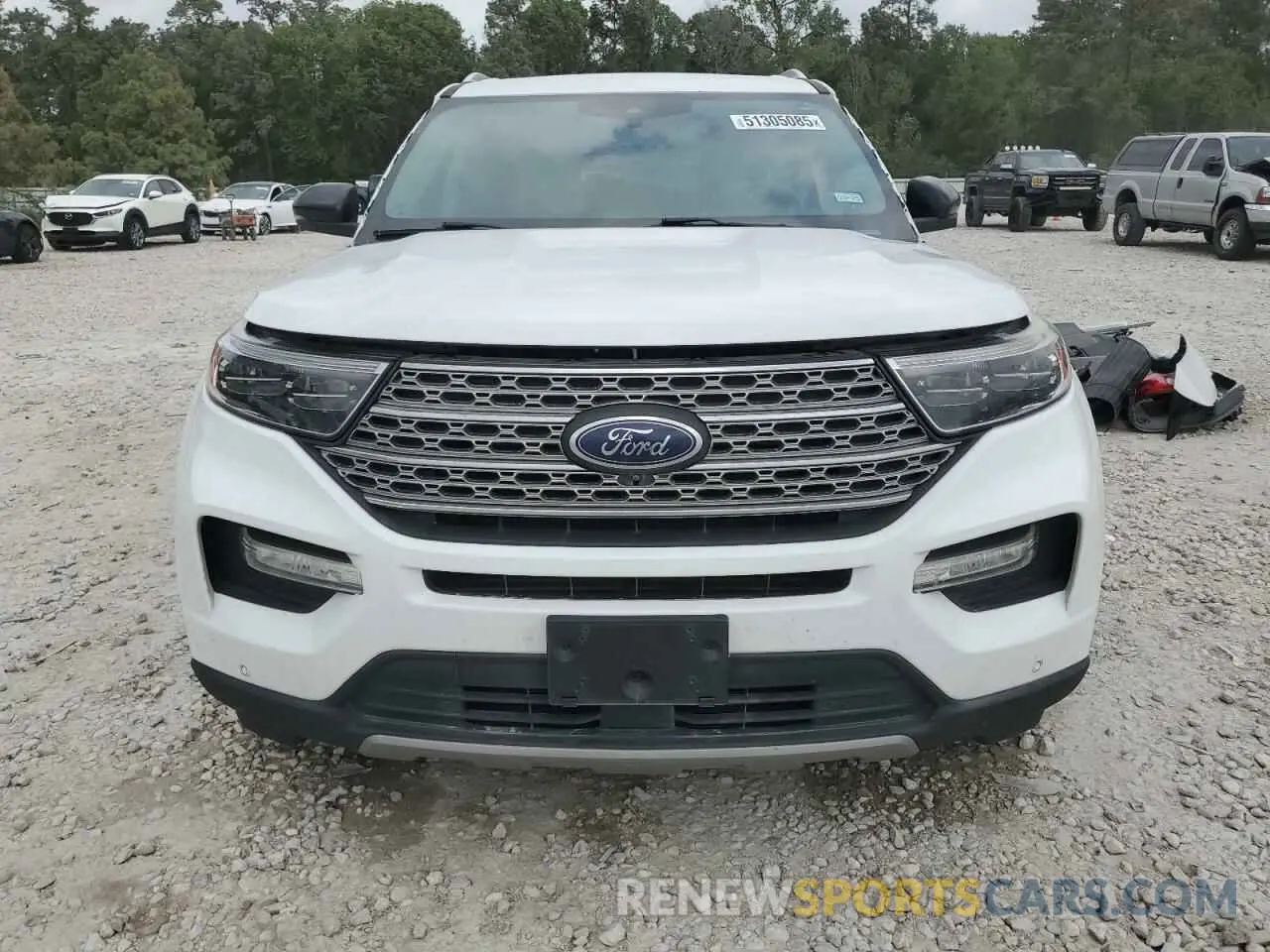 5 fotografías del automóvil dañado 1FMSK7FH9MGB03760 FORD EXPLORER 2021