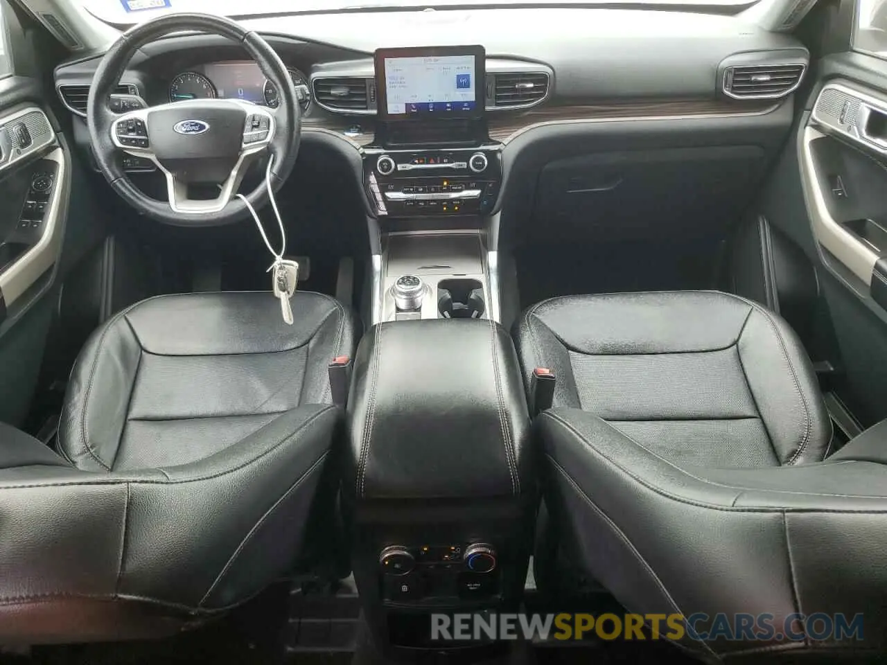 8 fotografías del automóvil dañado 1FMSK7FH9MGB03760 FORD EXPLORER 2021