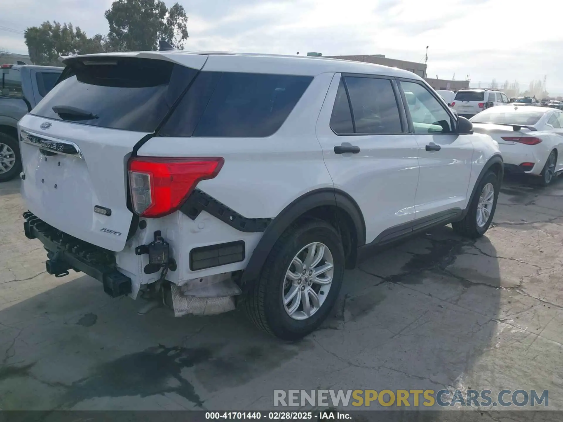 4 fotografías del automóvil dañado 1FMSK8BH8MGA44034 FORD EXPLORER 2021
