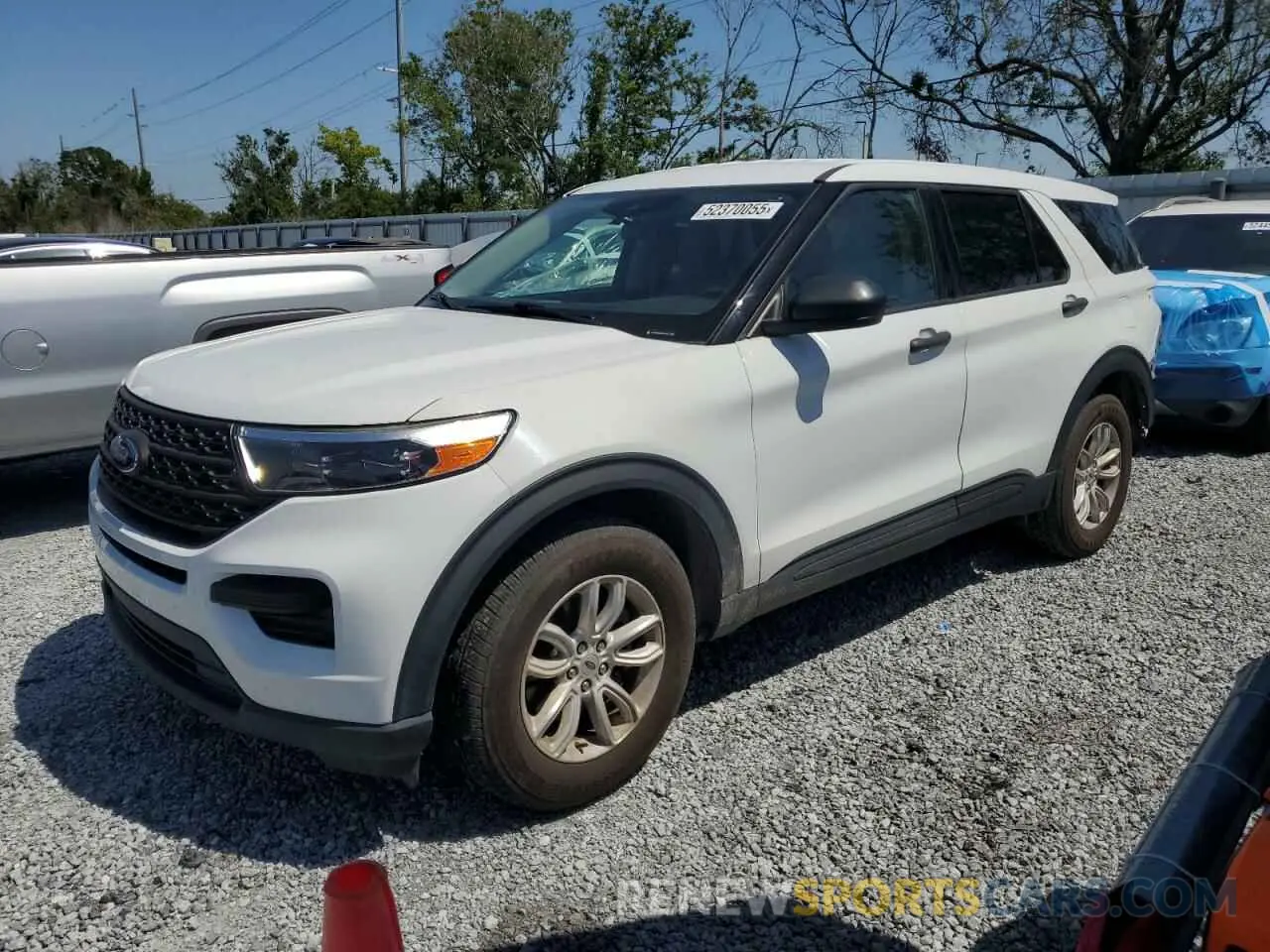 1 fotografías del automóvil dañado 1FMSK8BH8MGC06356 FORD EXPLORER 2021
