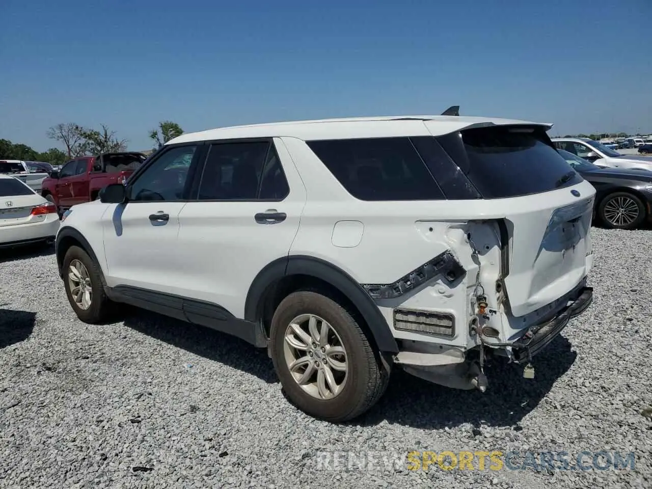 2 fotografías del automóvil dañado 1FMSK8BH8MGC06356 FORD EXPLORER 2021