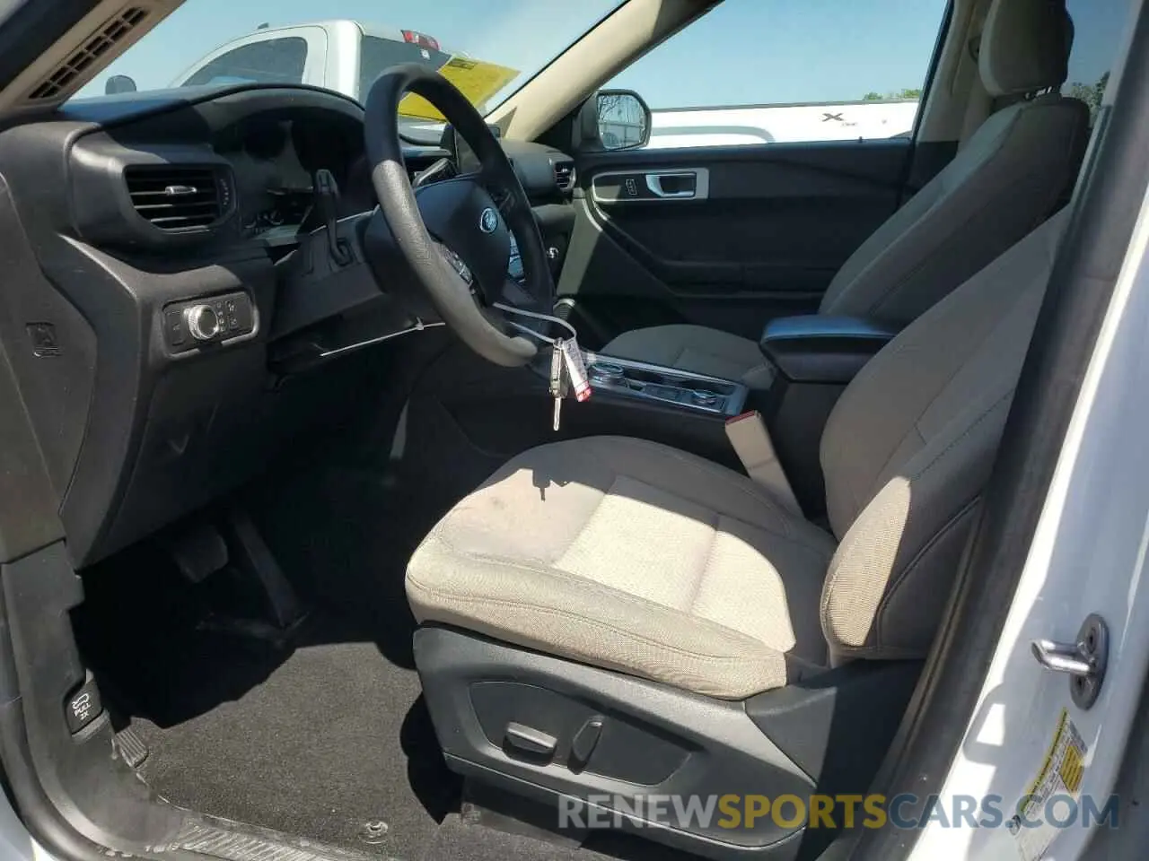 7 fotografías del automóvil dañado 1FMSK8BH8MGC06356 FORD EXPLORER 2021