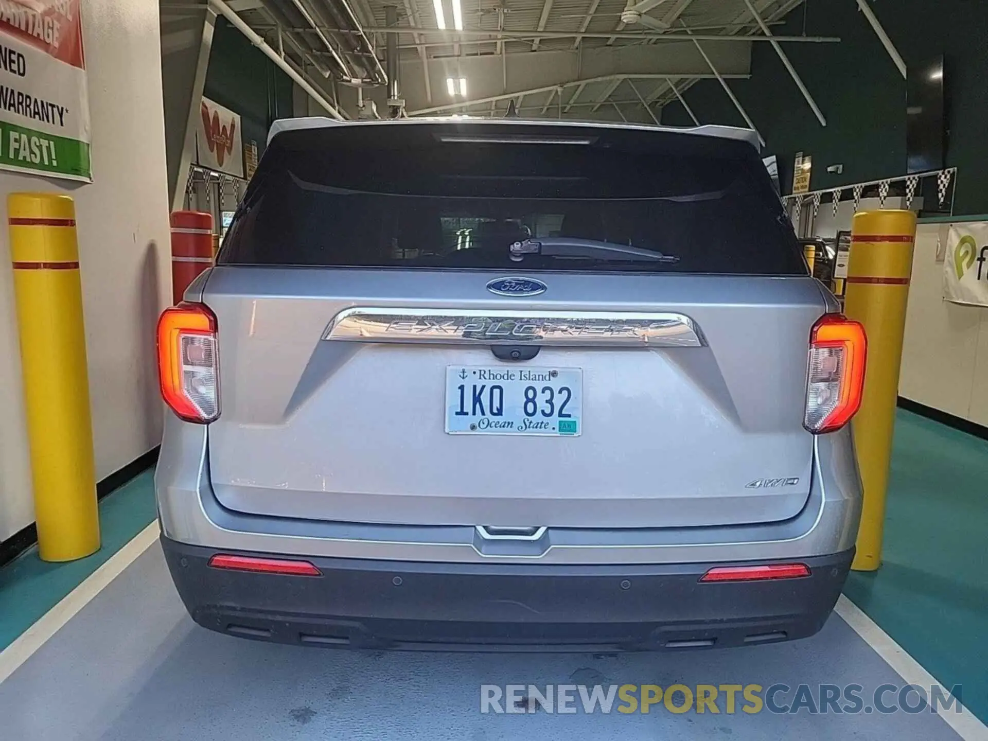 2 fotografías del automóvil dañado 1FMSK8BH9MGA87622 FORD EXPLORER 2021