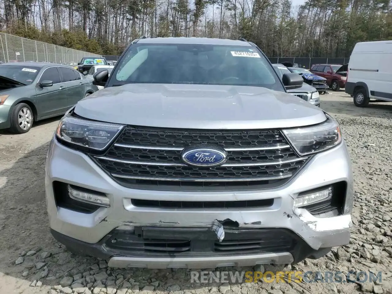 5 fotografías del automóvil dañado 1FMSK8DH0MGB20424 FORD EXPLORER 2021