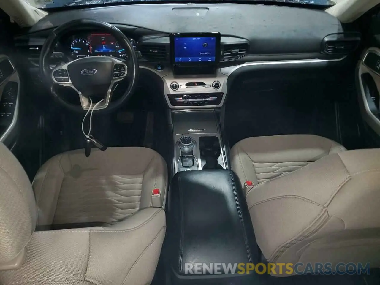 8 fotografías del automóvil dañado 1FMSK8DH0MGB38776 FORD EXPLORER 2021