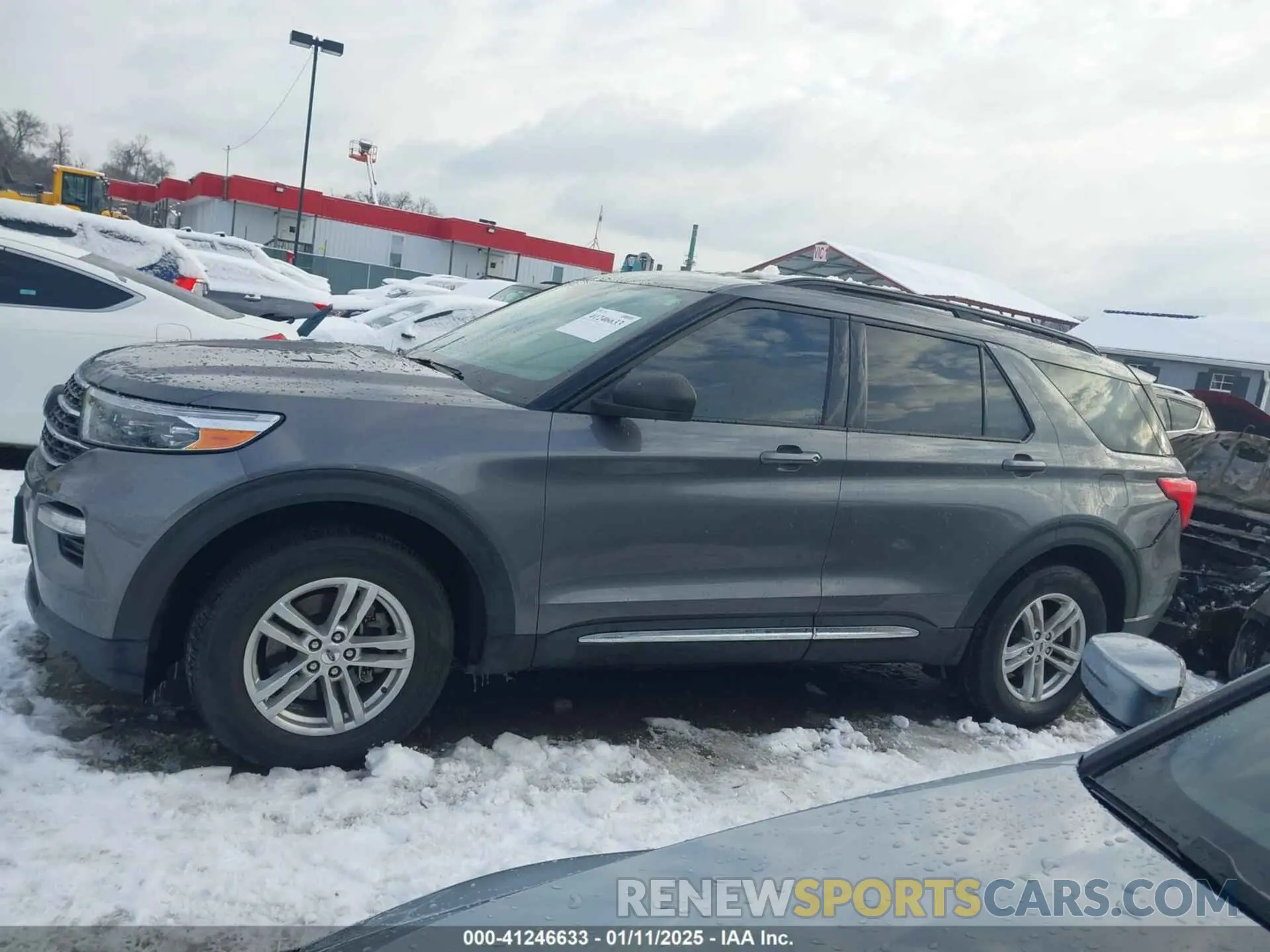 14 fotografías del automóvil dañado 1FMSK8DH0MGC10138 FORD EXPLORER 2021
