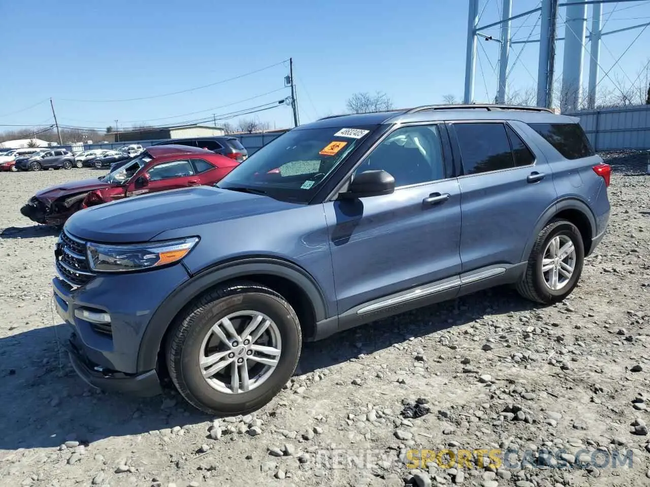 1 fotografías del automóvil dañado 1FMSK8DH1MGA21739 FORD EXPLORER 2021