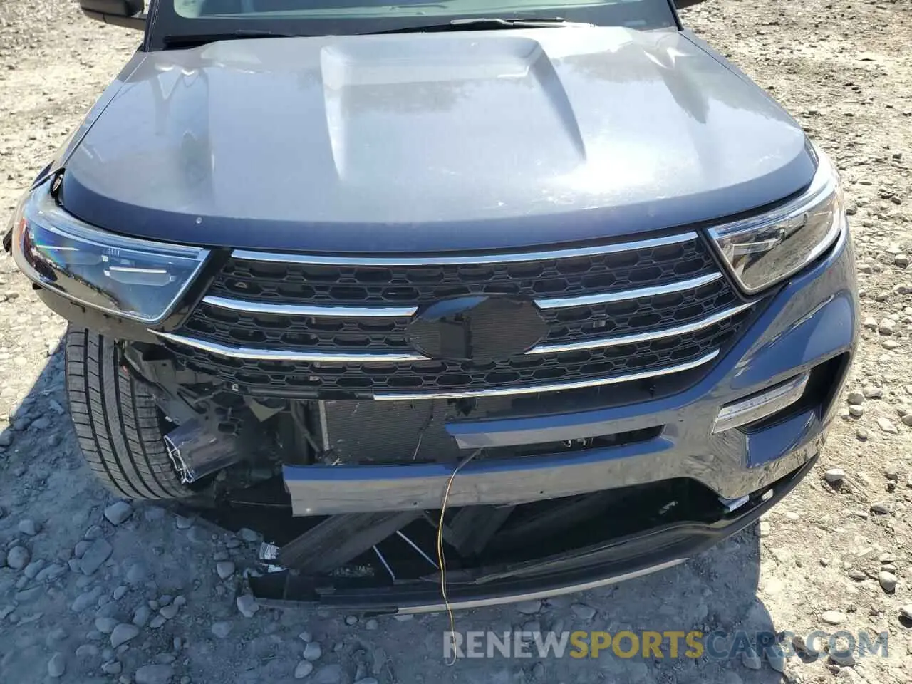 13 fotografías del automóvil dañado 1FMSK8DH1MGA21739 FORD EXPLORER 2021