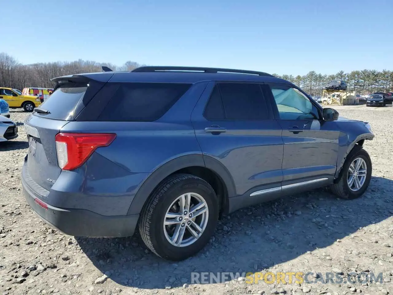 3 fotografías del automóvil dañado 1FMSK8DH1MGA21739 FORD EXPLORER 2021