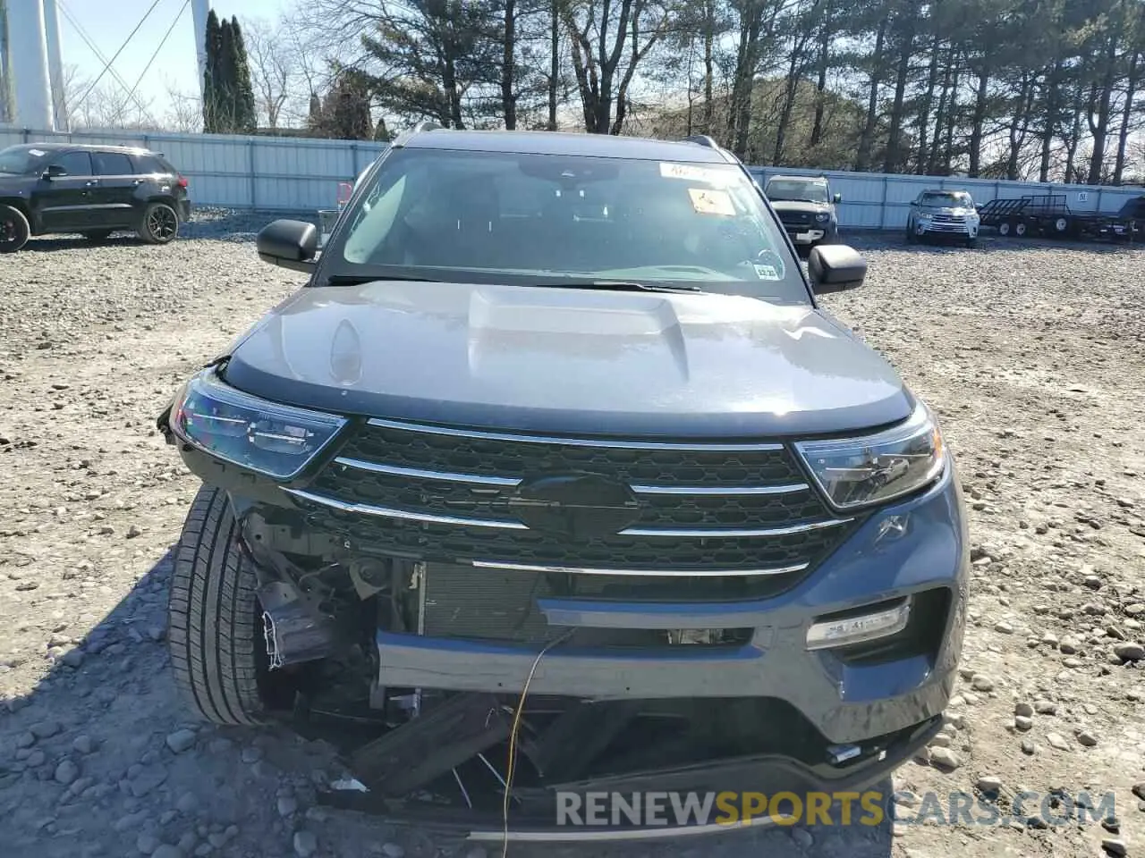 5 fotografías del automóvil dañado 1FMSK8DH1MGA21739 FORD EXPLORER 2021