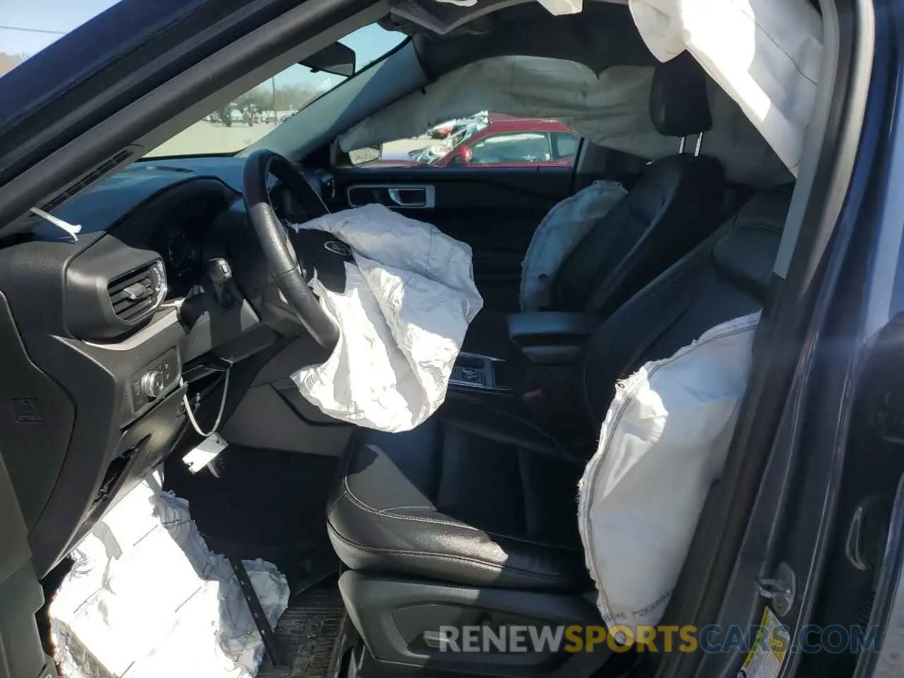 7 fotografías del automóvil dañado 1FMSK8DH1MGA21739 FORD EXPLORER 2021