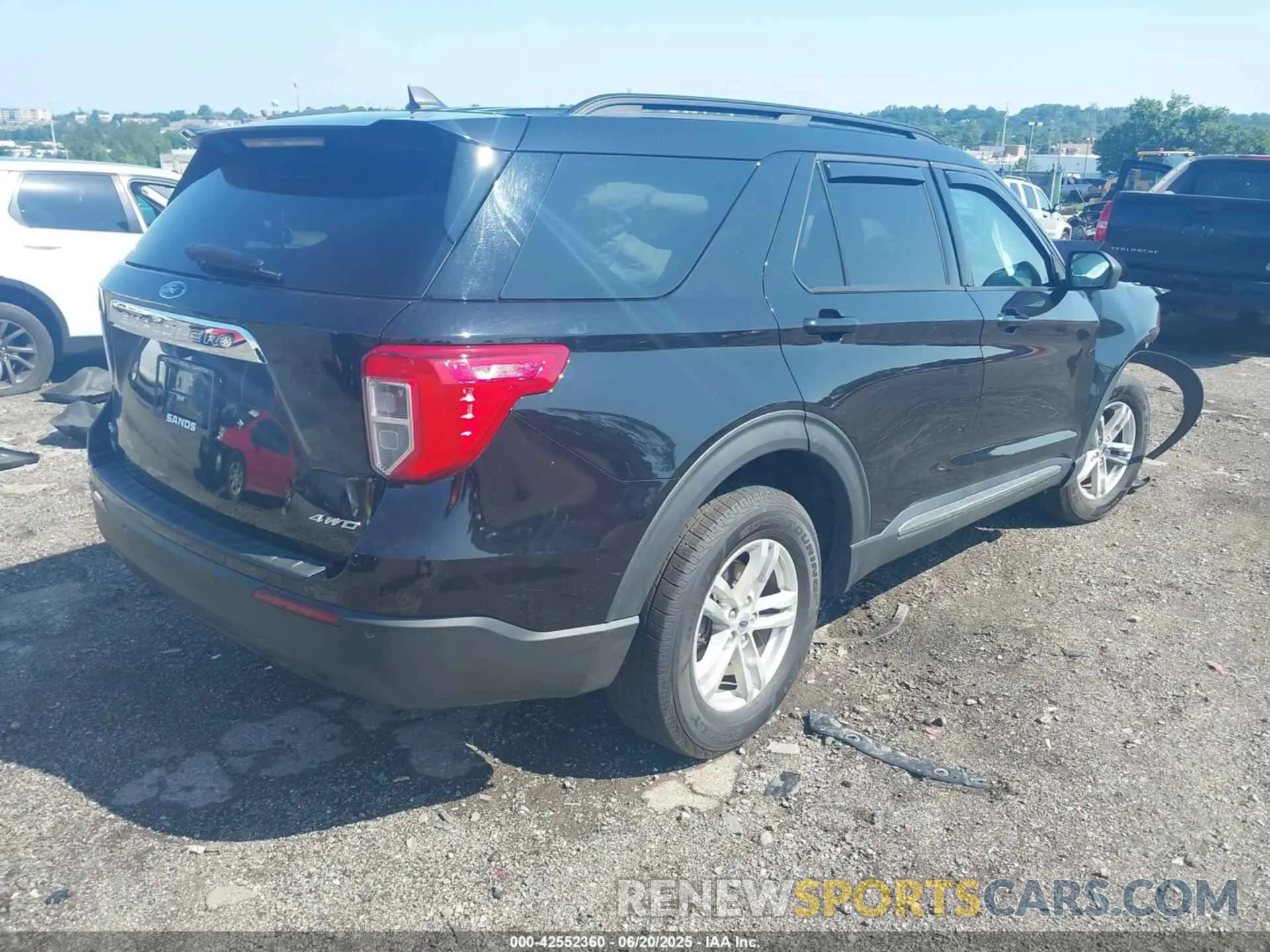 4 fotografías del automóvil dañado 1FMSK8DH1MGA76417 FORD EXPLORER 2021