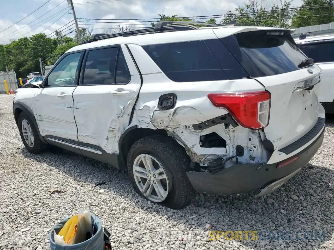 2 fotografías del automóvil dañado 1FMSK8DH1MGB29455 FORD EXPLORER 2021