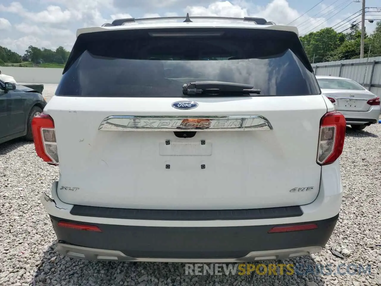 6 fotografías del automóvil dañado 1FMSK8DH1MGB29455 FORD EXPLORER 2021