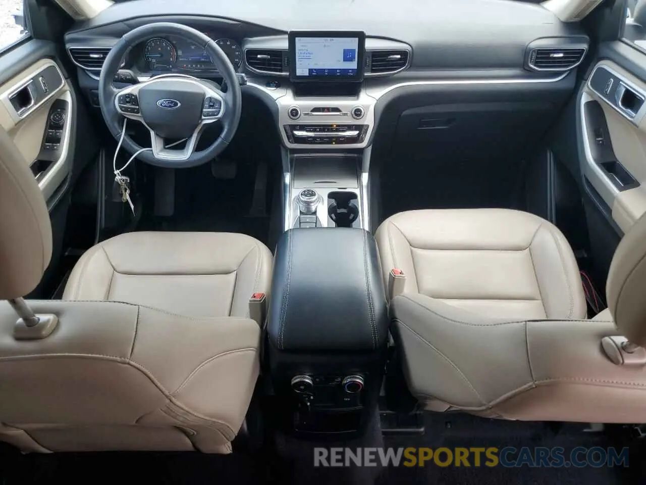 8 fotografías del automóvil dañado 1FMSK8DH1MGB29455 FORD EXPLORER 2021