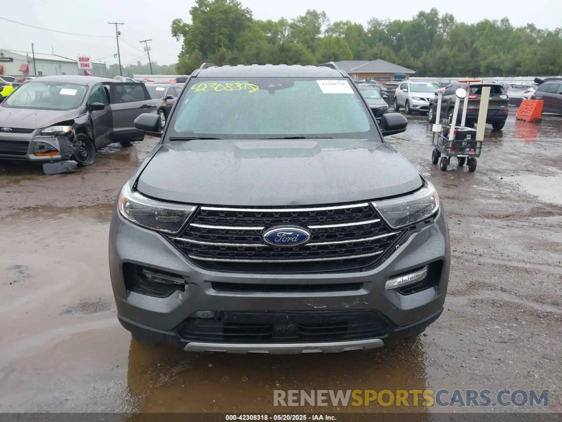 12 fotografías del automóvil dañado 1FMSK8DH1MGC44878 FORD EXPLORER 2021