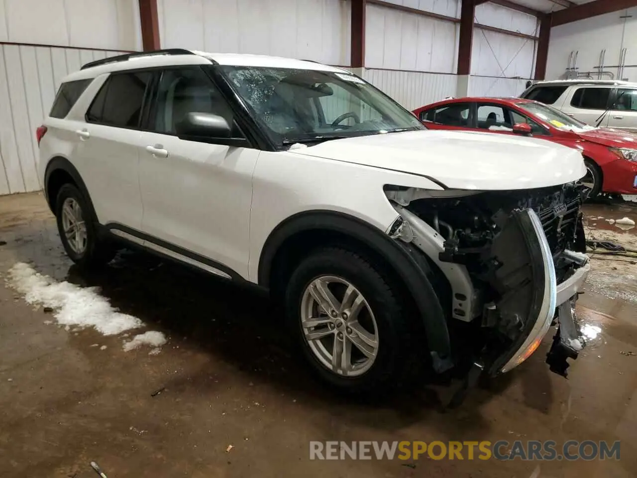 4 fotografías del automóvil dañado 1FMSK8DH1MGC50650 FORD EXPLORER 2021