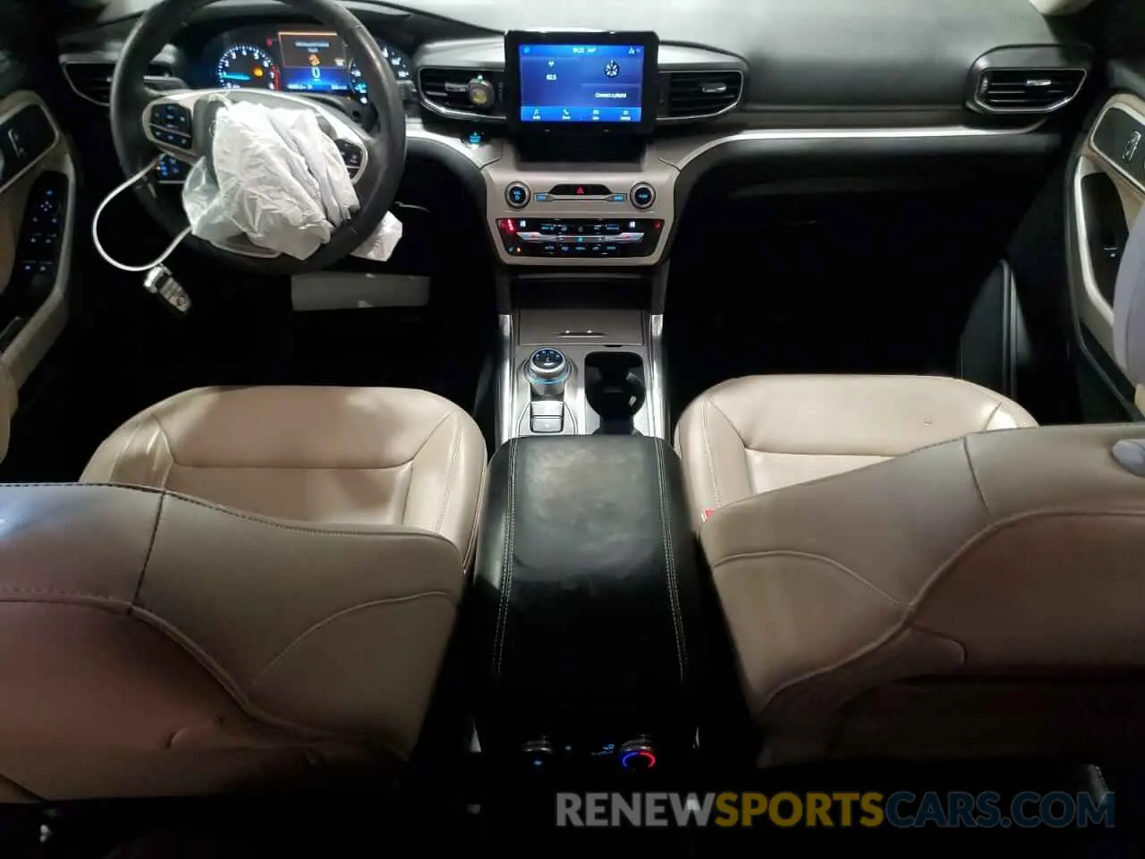 8 fotografías del automóvil dañado 1FMSK8DH1MGC50650 FORD EXPLORER 2021