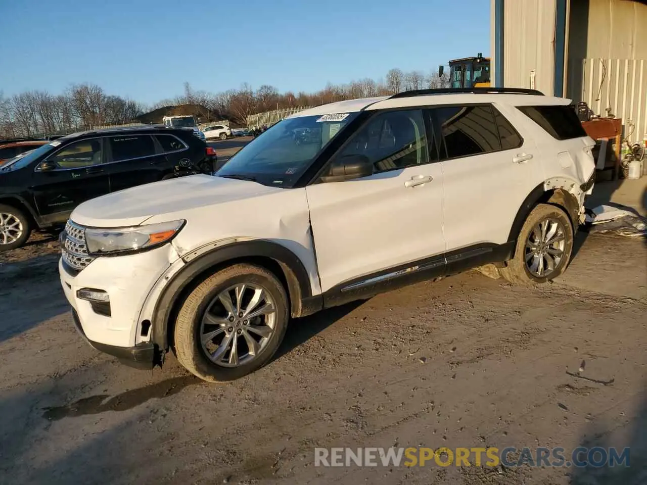 1 fotografías del automóvil dañado 1FMSK8DH2MGA01239 FORD EXPLORER 2021