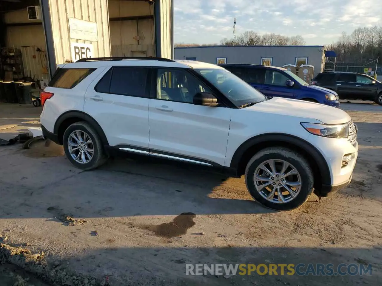 4 fotografías del automóvil dañado 1FMSK8DH2MGA01239 FORD EXPLORER 2021