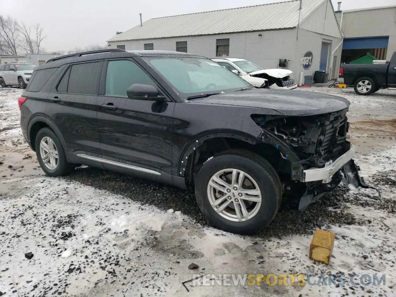 4 fotografías del automóvil dañado 1FMSK8DH2MGA54099 FORD EXPLORER 2021
