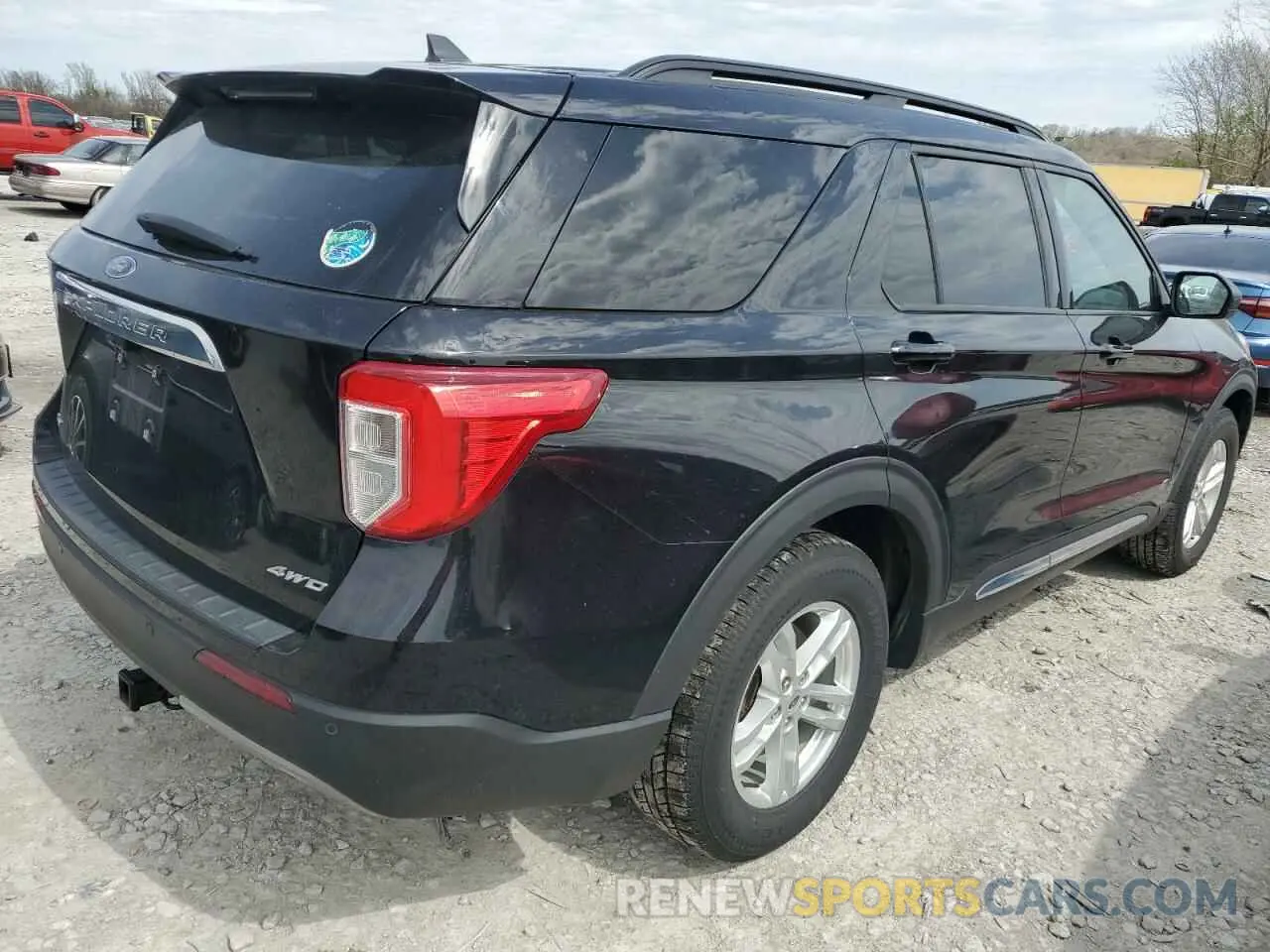 3 fotografías del automóvil dañado 1FMSK8DH2MGA93517 FORD EXPLORER 2021