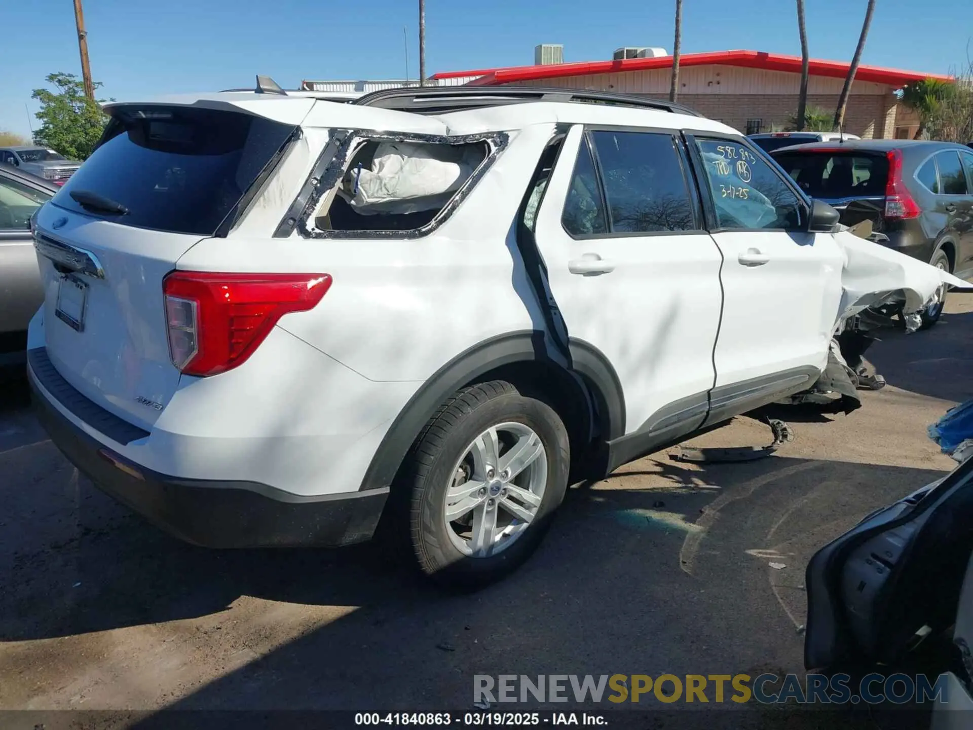 4 fotografías del automóvil dañado 1FMSK8DH2MGA95784 FORD EXPLORER 2021