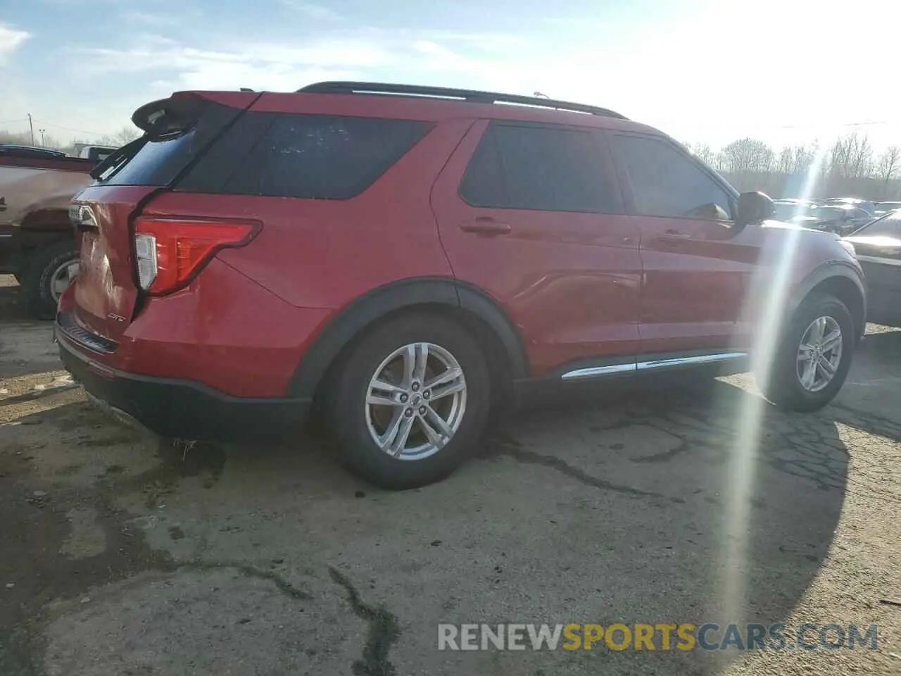 3 fotografías del automóvil dañado 1FMSK8DH2MGB41761 FORD EXPLORER 2021