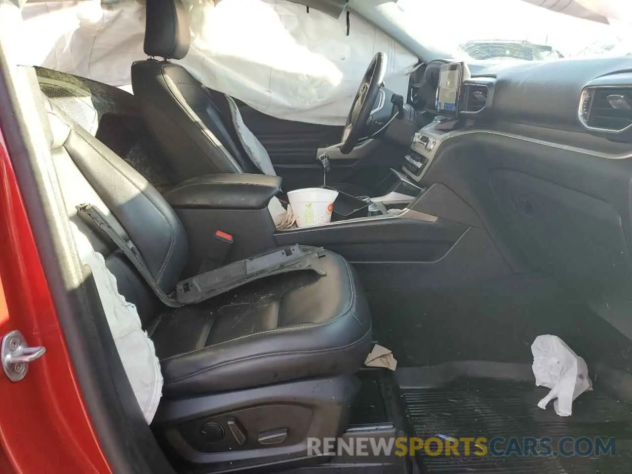 7 fotografías del automóvil dañado 1FMSK8DH2MGB41761 FORD EXPLORER 2021