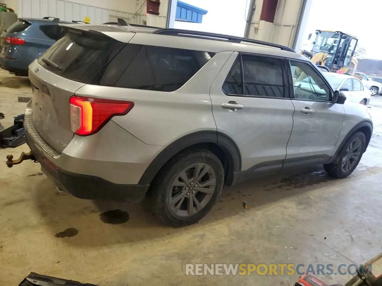 3 fotografías del automóvil dañado 1FMSK8DH2MGB58320 FORD EXPLORER 2021