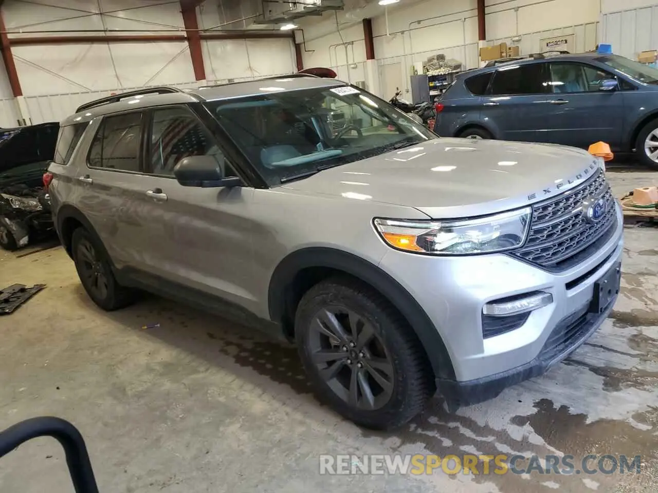 4 fotografías del automóvil dañado 1FMSK8DH2MGB58320 FORD EXPLORER 2021