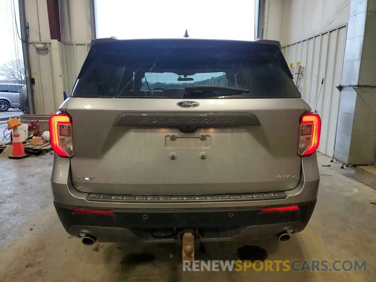 6 fotografías del automóvil dañado 1FMSK8DH2MGB58320 FORD EXPLORER 2021