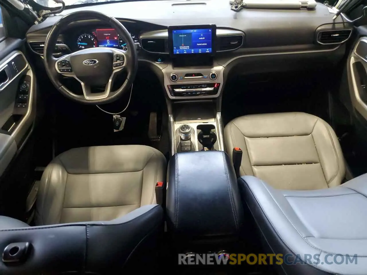 8 fotografías del automóvil dañado 1FMSK8DH2MGB58320 FORD EXPLORER 2021