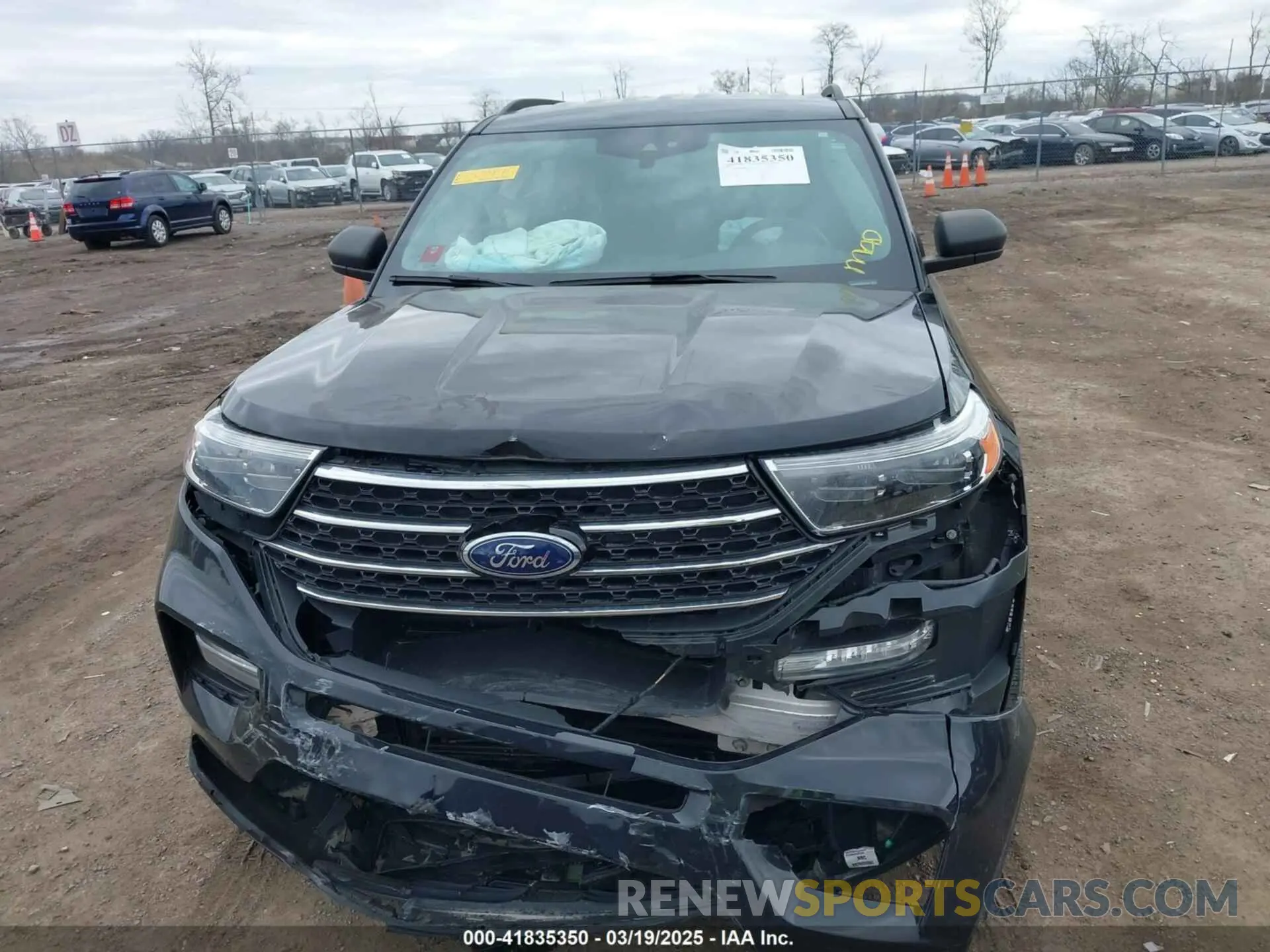 11 fotografías del automóvil dañado 1FMSK8DH2MGB58995 FORD EXPLORER 2021