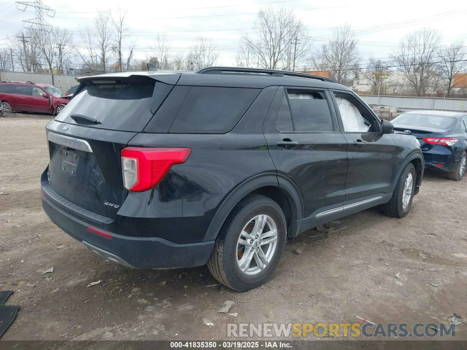 4 fotografías del automóvil dañado 1FMSK8DH2MGB58995 FORD EXPLORER 2021