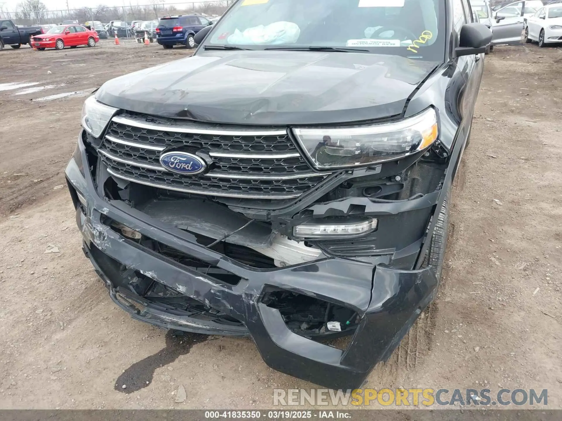 6 fotografías del automóvil dañado 1FMSK8DH2MGB58995 FORD EXPLORER 2021