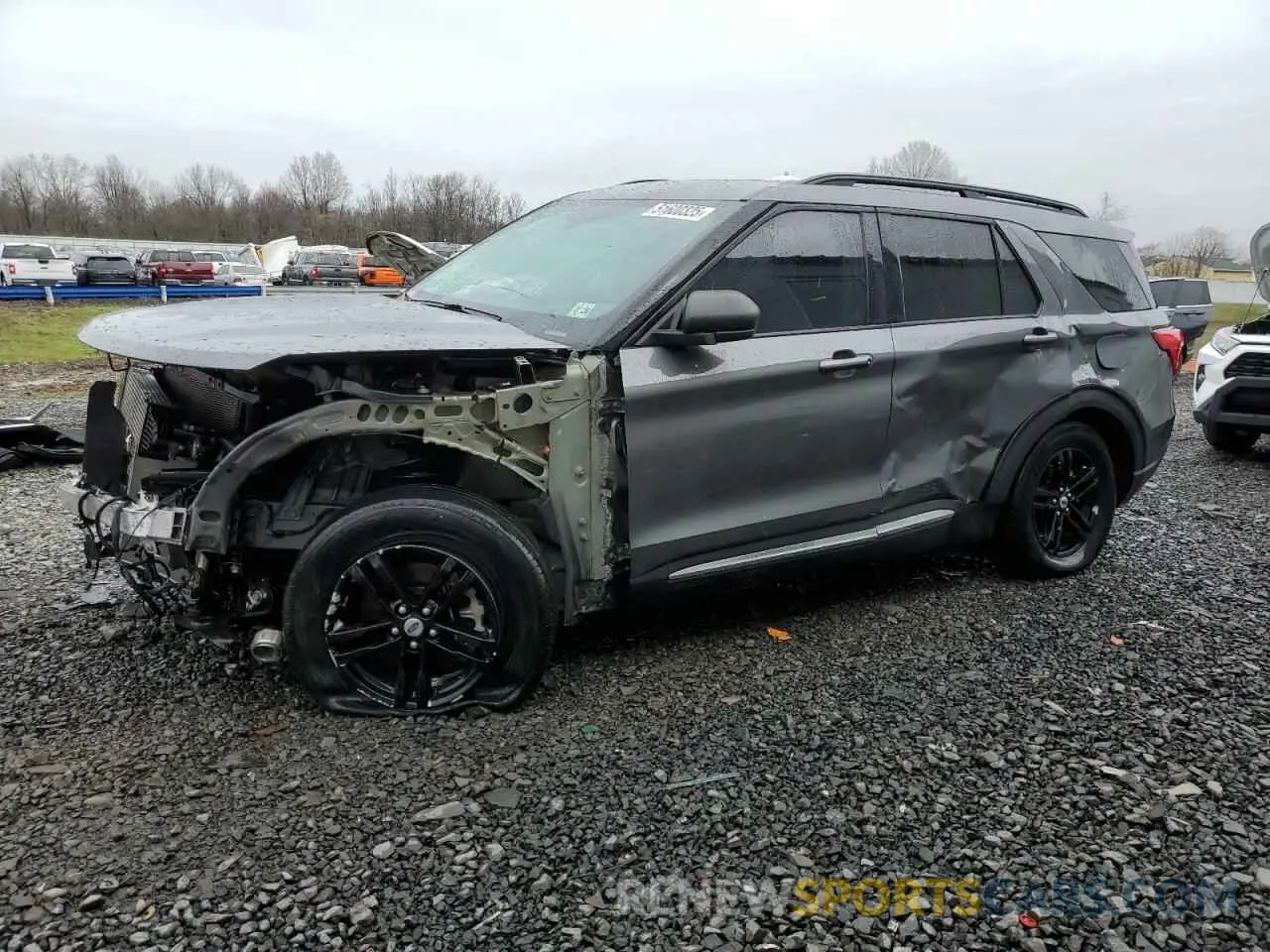 1 fotografías del automóvil dañado 1FMSK8DH3MGA10421 FORD EXPLORER 2021