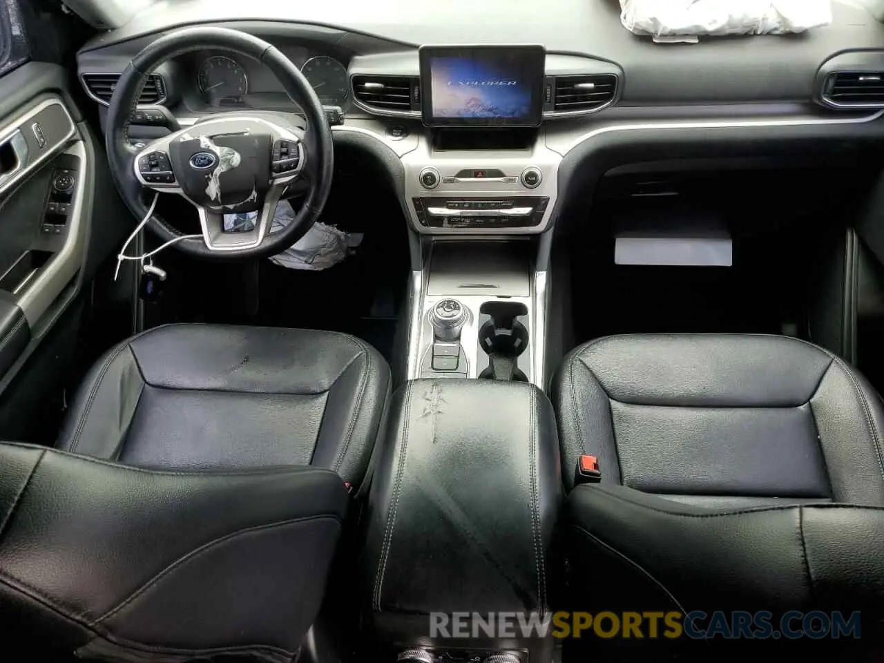 8 fotografías del automóvil dañado 1FMSK8DH3MGA10421 FORD EXPLORER 2021