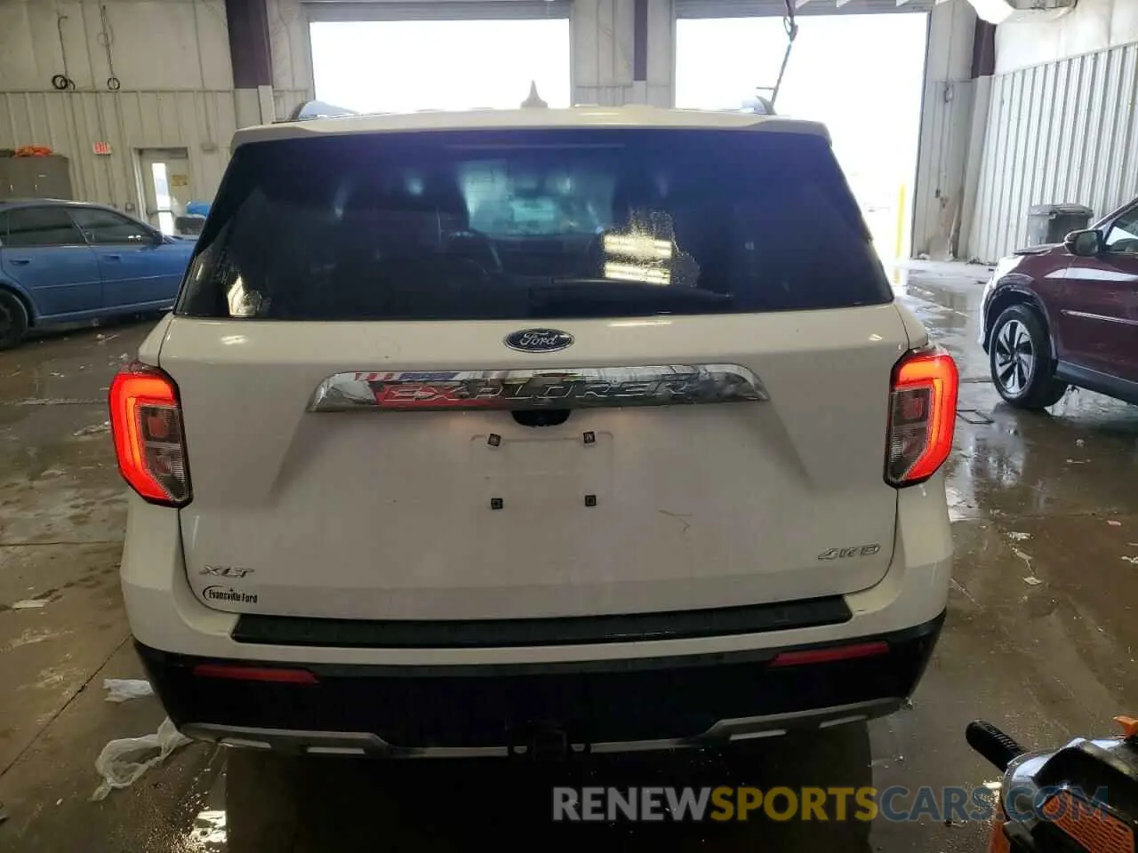 6 fotografías del automóvil dañado 1FMSK8DH3MGA80856 FORD EXPLORER 2021
