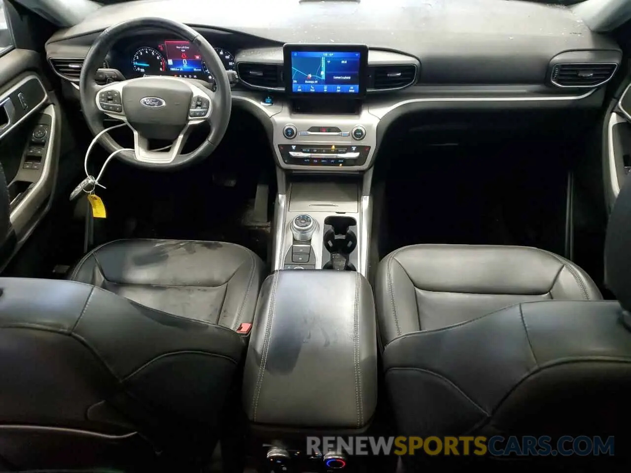 8 fotografías del automóvil dañado 1FMSK8DH3MGA80856 FORD EXPLORER 2021