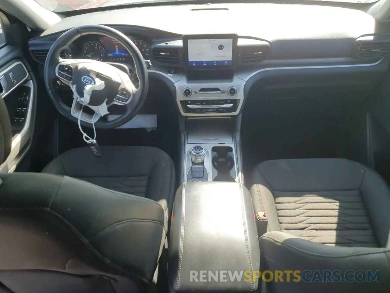 8 fotografías del automóvil dañado 1FMSK8DH3MGB38531 FORD EXPLORER 2021