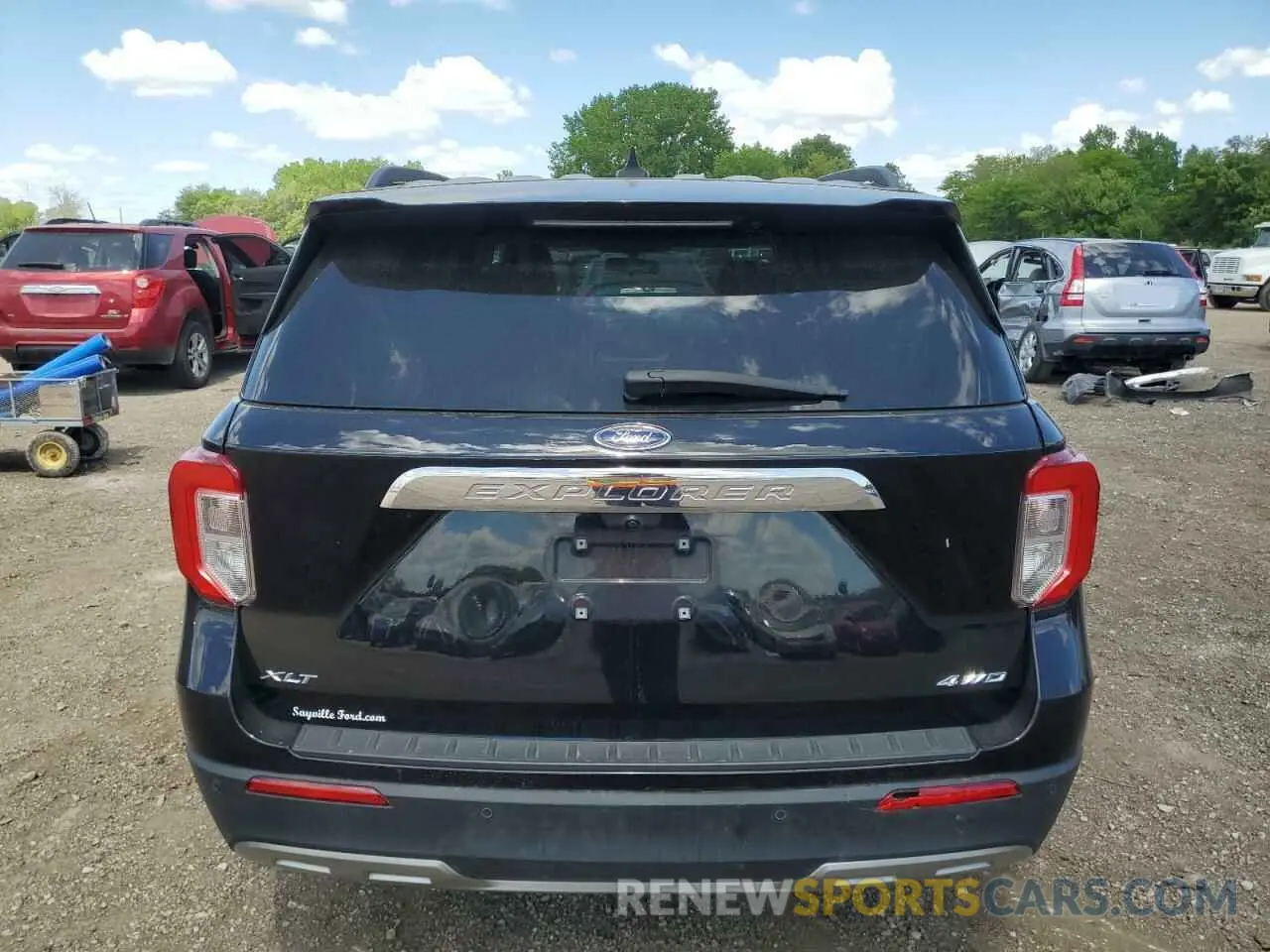 6 fotografías del automóvil dañado 1FMSK8DH3MGB56656 FORD EXPLORER 2021