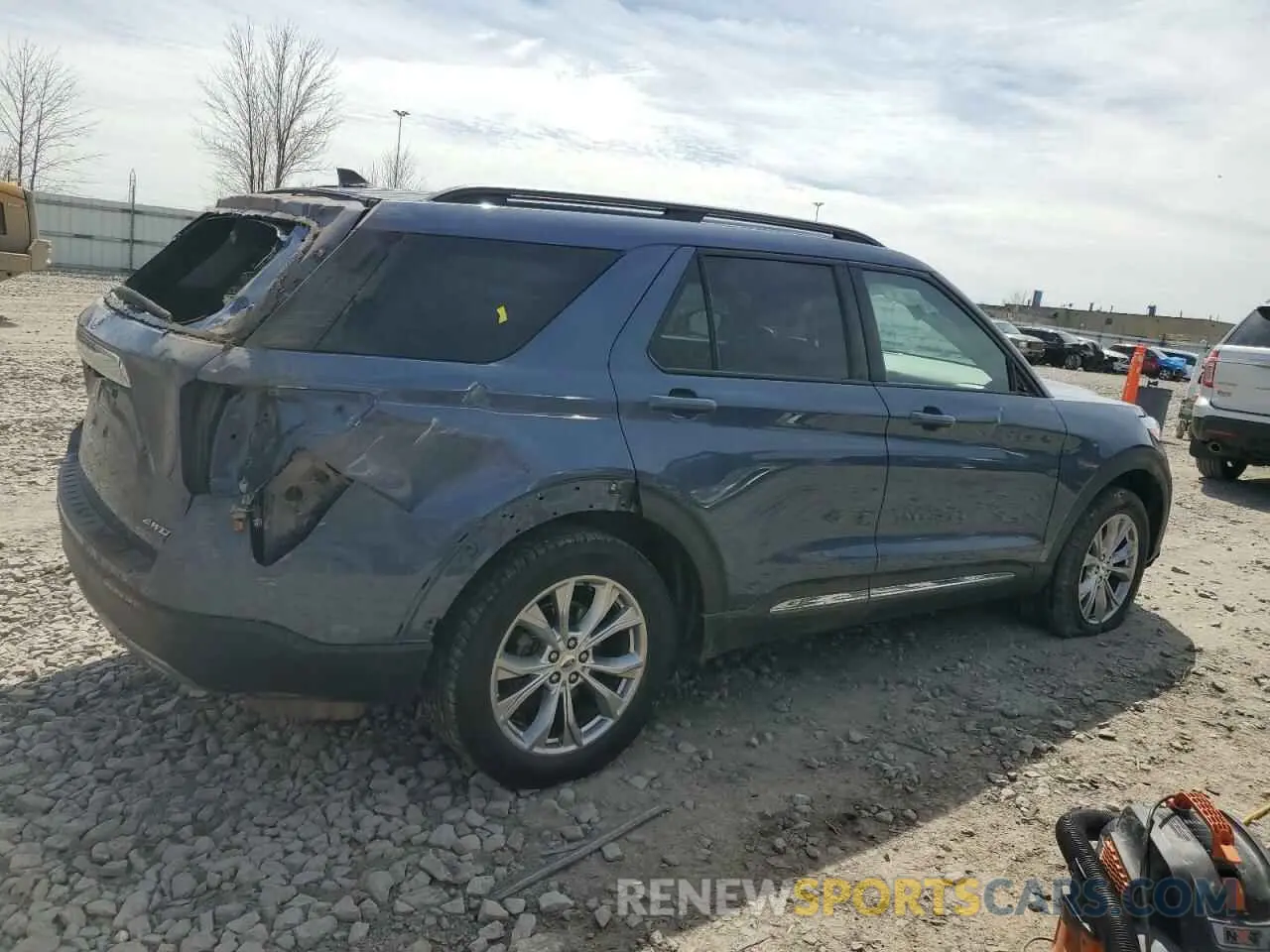 3 fotografías del automóvil dañado 1FMSK8DH4MGA79053 FORD EXPLORER 2021