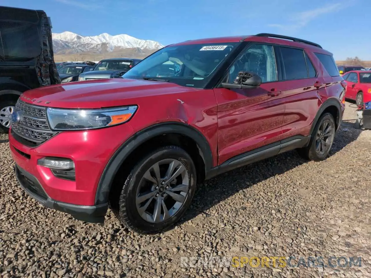 1 fotografías del automóvil dañado 1FMSK8DH4MGA80140 FORD EXPLORER 2021